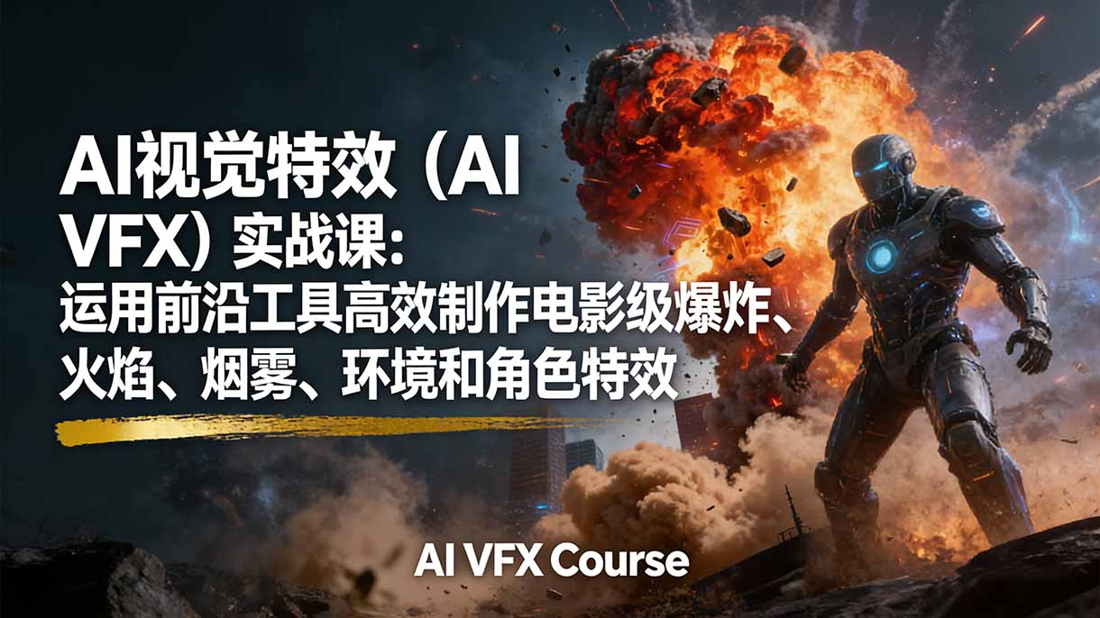 AI视觉特效(AI VFX-搞薯条网