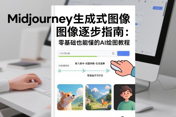 Midjourney生成式图像逐步指南：零基础也能懂的AI绘图教程-搞薯条网