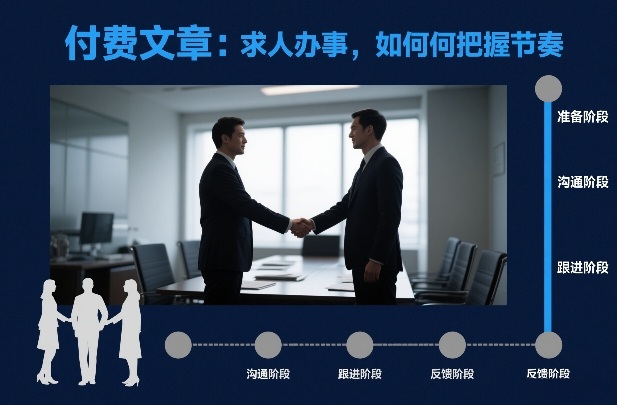 付费文章：求人办事，如何把握节奏-搞薯条网