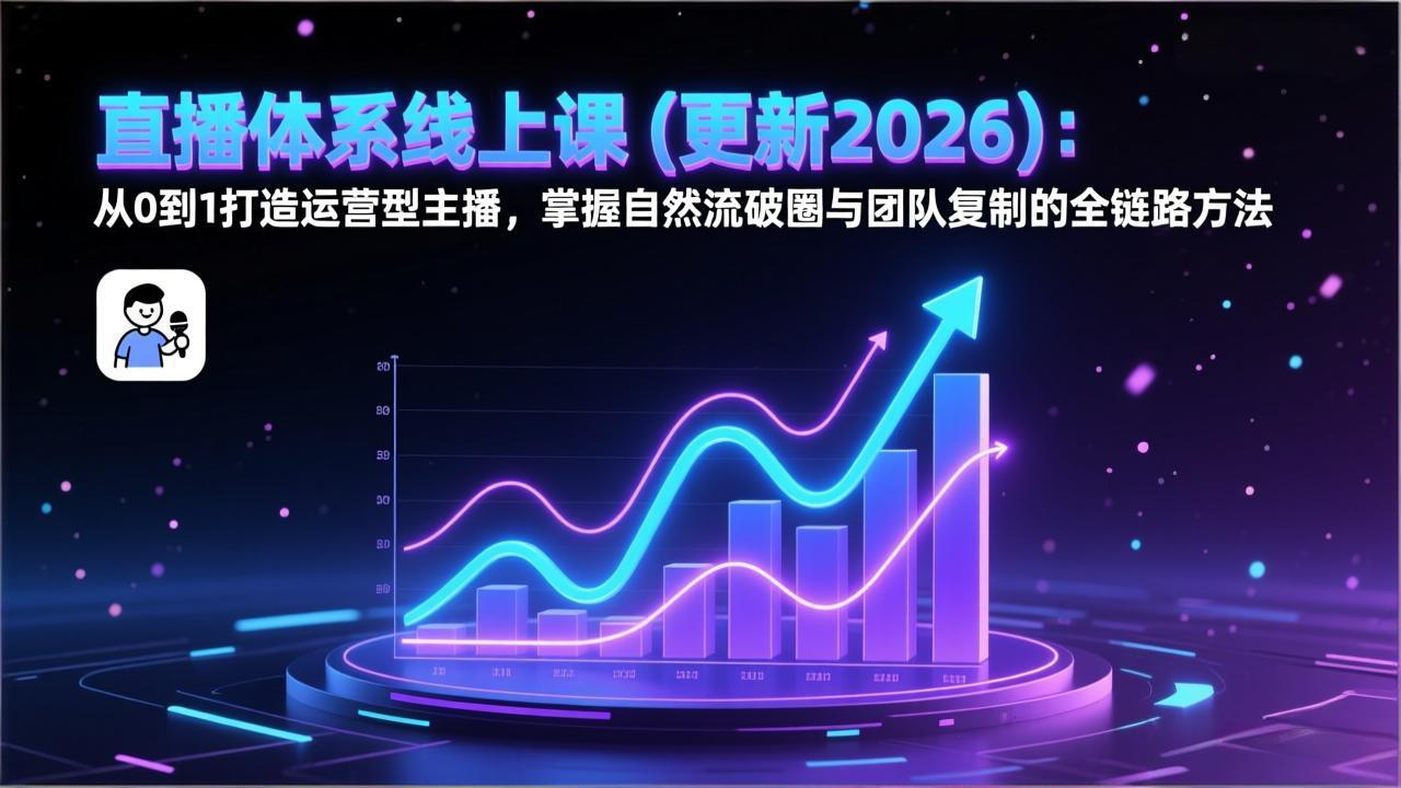 直播体系线上课(更新2026-搞薯条网