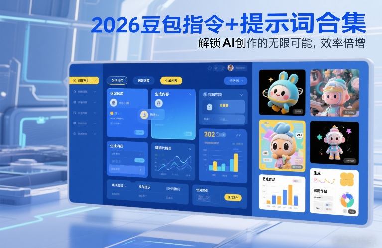 2026豆包指令+提示词合集，解锁AI创作的无限可能，效率倍增-搞薯条网
