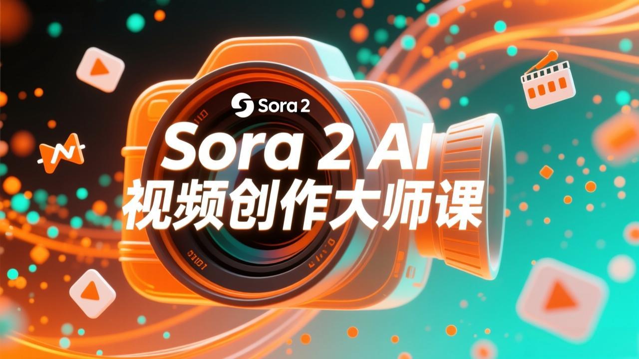 如何利用Sora 2创建流行AI人工智能视频大师班教程：掌握创作全流程，产出百万播放内容-搞薯条网