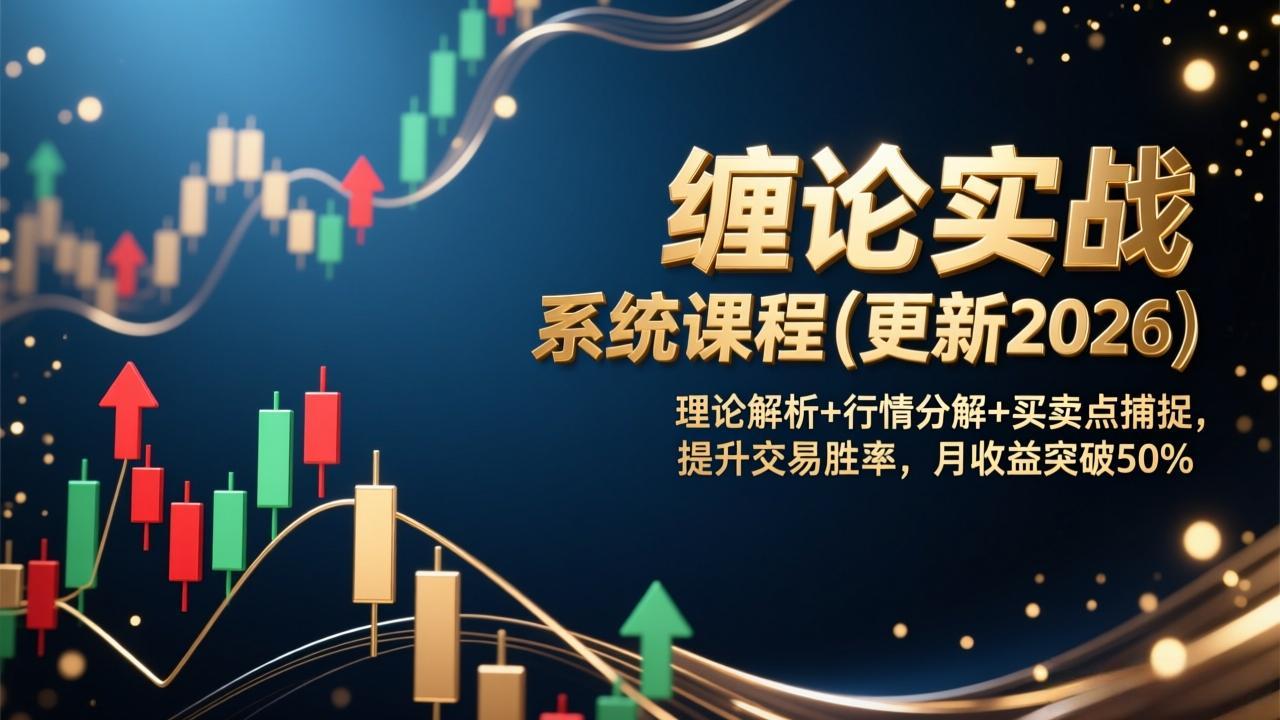 缠论实战系统课程(更新2026-搞薯条网